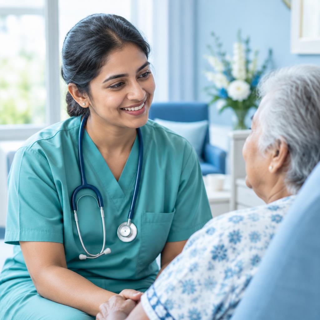 Attentive healthcare consultation at Shifa Nursing Home